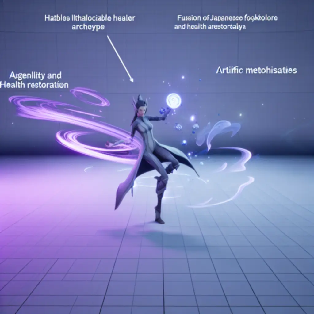 Fanart Kiriko – mistyczne talizmany i dynamiczna poza