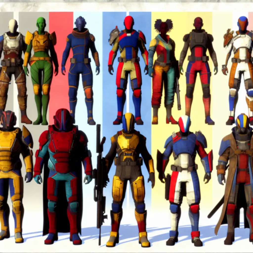 Mozaika bohaterów Overwatch 2 przedstawiająca różne role