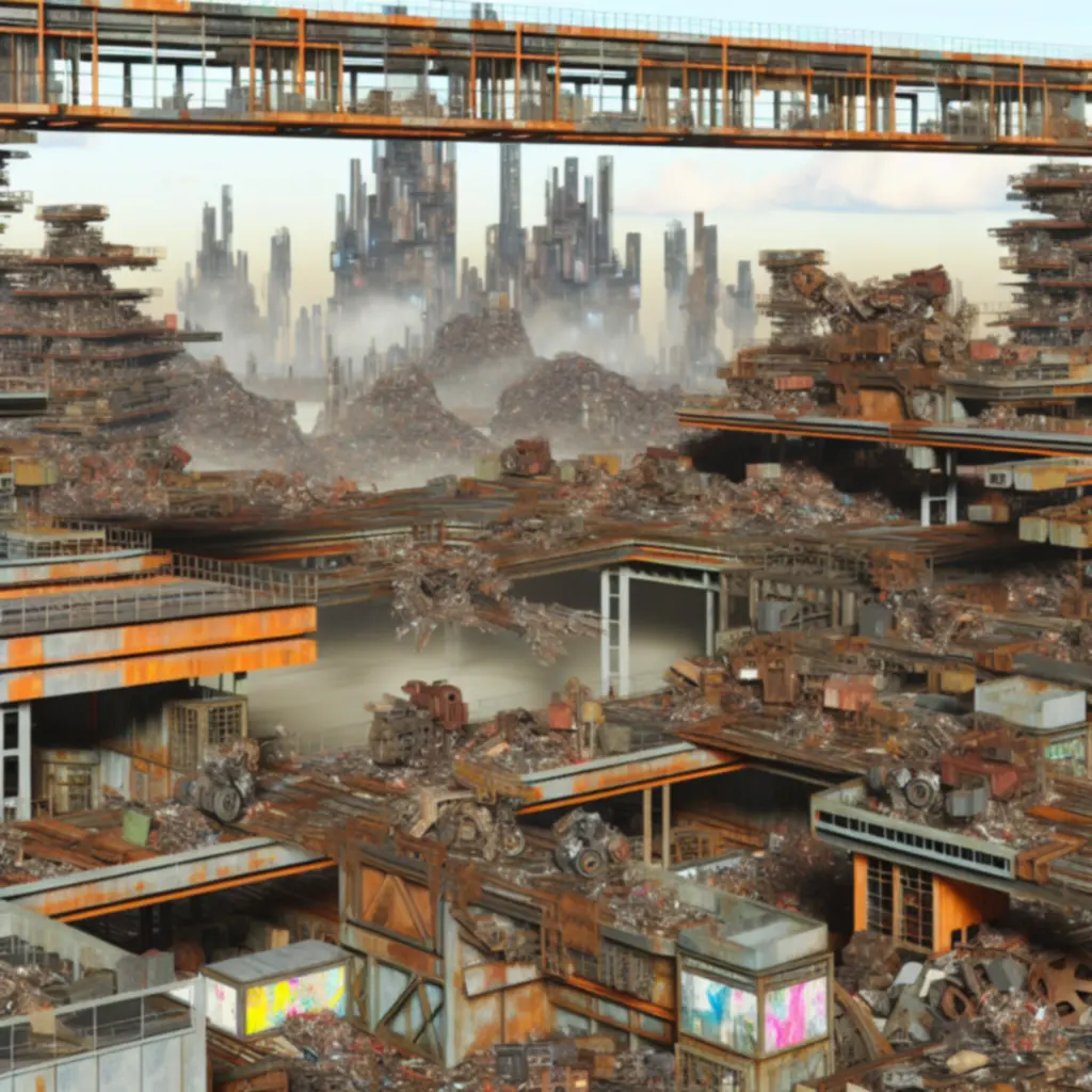 New Junk City – rozległe wysypisko z industrialnymi konstrukcjami w świecie Junkerów