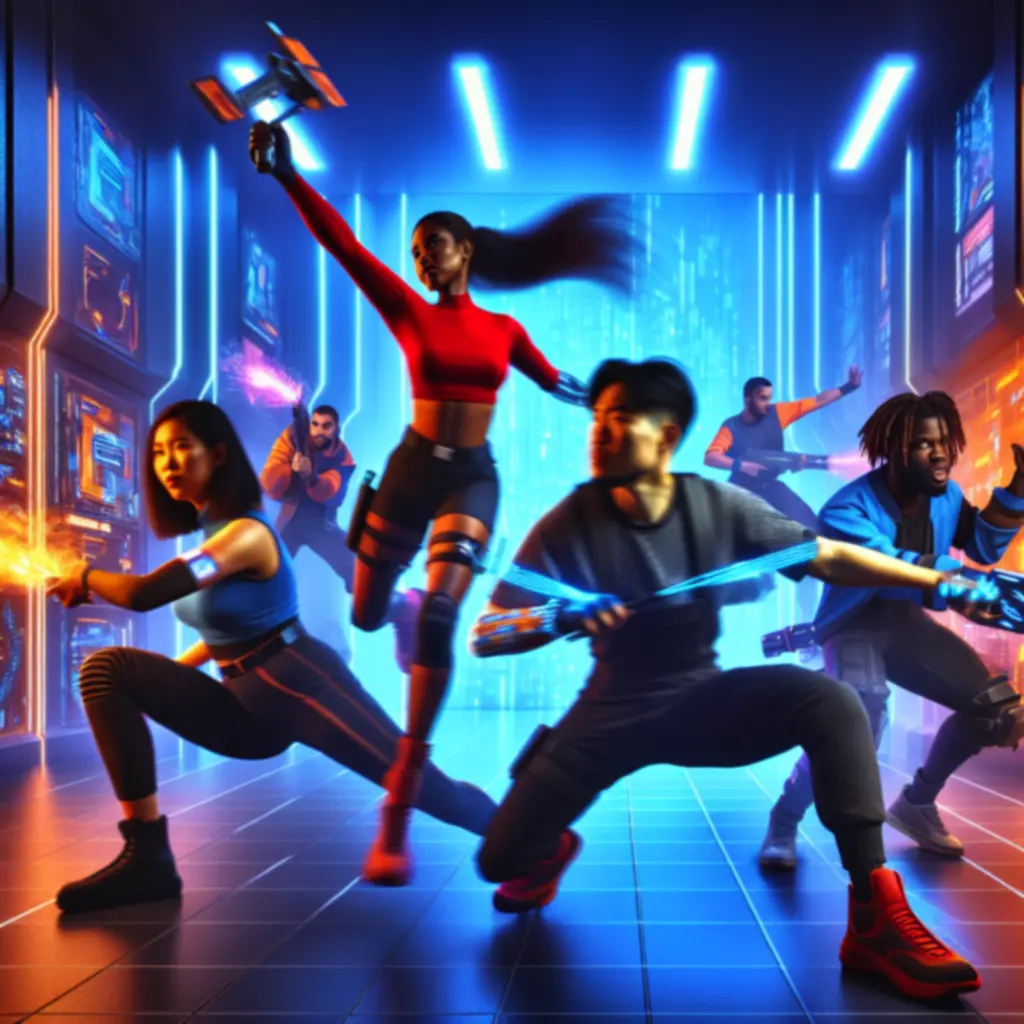 Dynamiczna scena Overwatch 2 ilustrująca współpracę drużyny